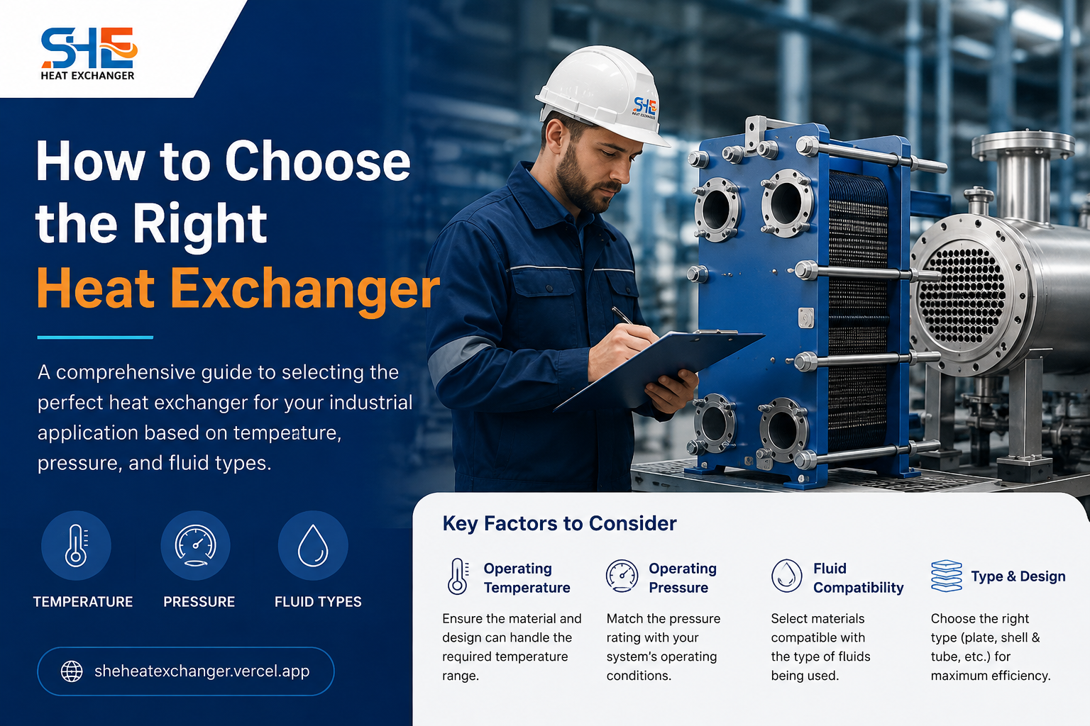 How to Choose the Right Heat Exchanger